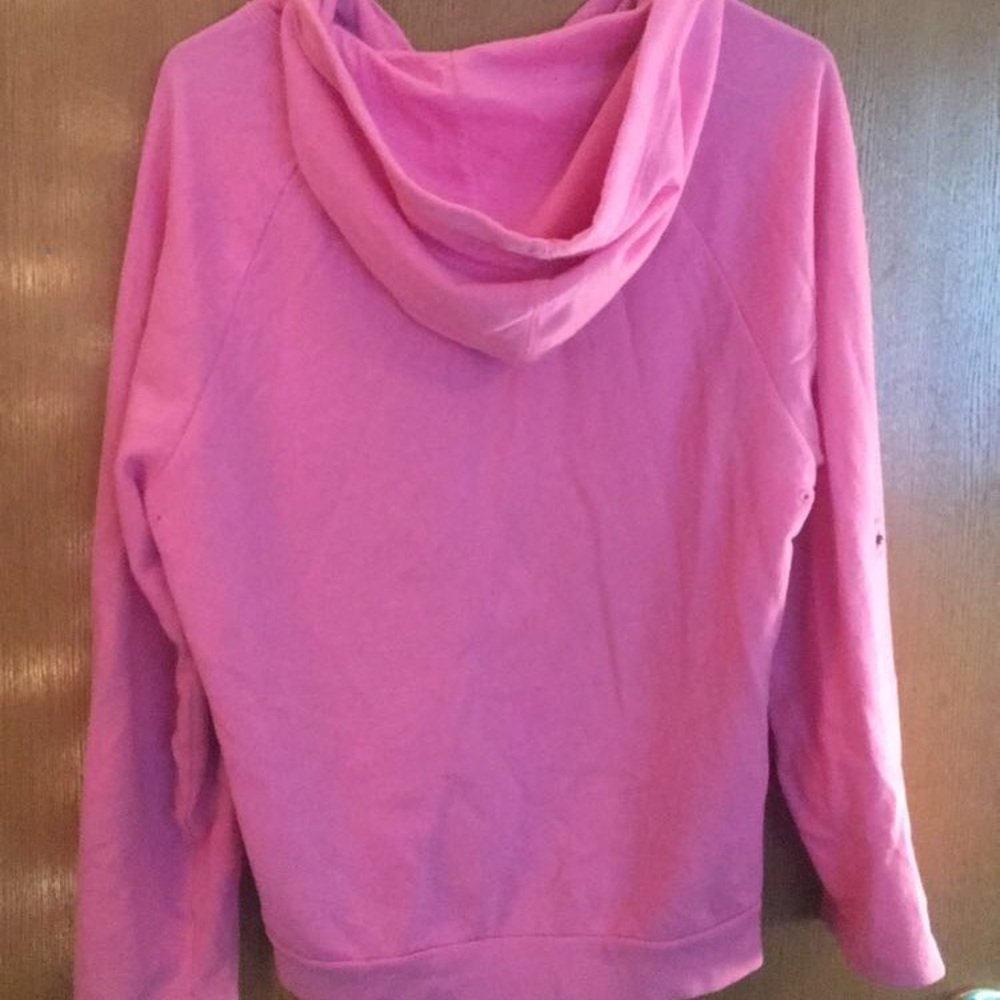 Zip up pink sweatshirt - Picture 4 of 4